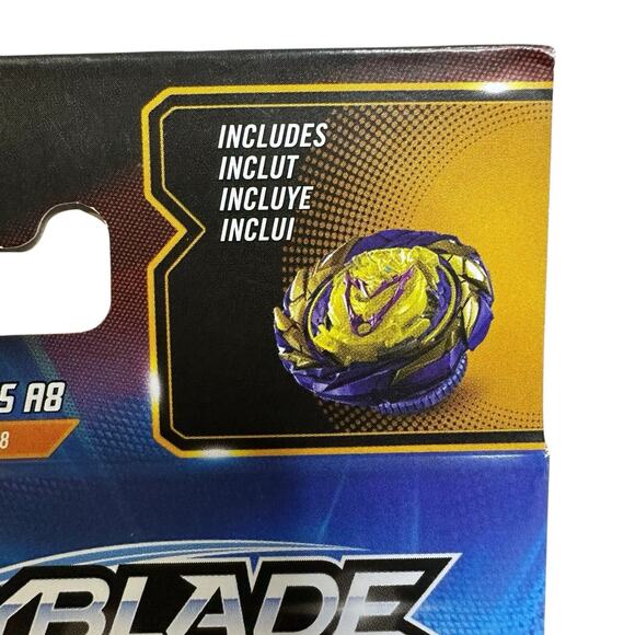 Beyblade Burst Quadstrike Fierce Achilles A8 4 in 1 Battle Top New - Picture 4 of 5